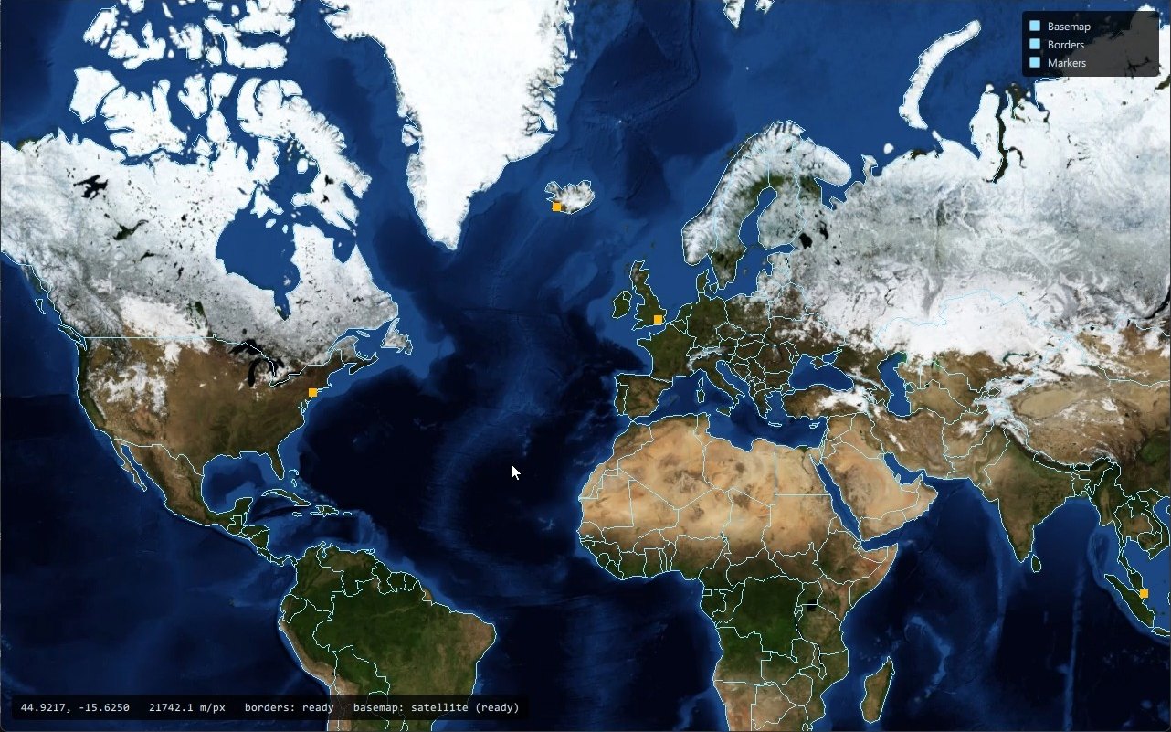 Satellite imagery of the North Atlantic, Europe and North America